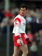 17 February 2002; Brian Robinson of Tyrone during the Allianz National Football League Division 1A Round 2 match between Tyrone and Dublin at O'Neill Park in Dungannon, Tyrone. Photo by Brendan Moran/Sportsfile