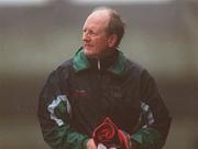 24 February 2002; Limerick manager Eamonn Cregan during the Allianz National Hurling League Division 1B Round 1 match between Limerick and Cork at the Gaelic Grounds in Limerick. Photo by Brendan Moran/Sportsfile