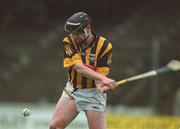 24 February 2002; Peter Barry of Kilkenny  during Allianz National Hurling League Division 1A Round 1 match between Kilkenny and Waterford in Nowlan Park, Kilkenny. Photo by Damien Eagers/Sportsfile