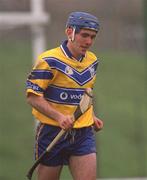 24 February 2002; Andrew Quinn of Clare during the Allianz National Hurling League Division 1 Round1 match between Clare and Meath at Pairc Tailteann in Navan, Meath. Photo by Aofie Rice/Sportsfile