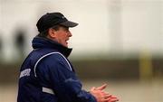 24 February 2002; Waterford Manager Justin McCarthy during Allianz National Hurling League Division 1A Round 1 match between Kilkenny and Waterford in Nowlan Park, Kilkenny. Photo by Damien Eagers/Sportsfile