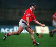 25 February 2002; Pat Ryan of Cork during the Allianz National Hurling League Division 1B Round 1 match between Limerick and Cork at the Gaelic Grounds in Limerick. Photo by Brendan Moran/Sportsfile