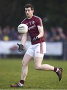 29 January 2017; David Walsh of Galway during the Connacht FBD League Final match between Roscommon and Galway at Kiltoom in Co Roscommon. Photo by Stephen McCarthy/Sportsfile