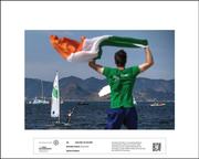 SHORTLISTED - SPORTS FEATURE - 2017  SAILING TO SILVER by Brendan Moran  Annalise Murphy of Ireland is congratulated by sailing team-mate Finn Lynch after winning a silver medal after the Women's Laser Radial Medal race during the 2016 Rio Olympics