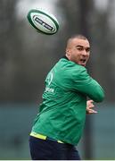 31 January 2017; Simon Zebo of Ireland during squad training at Carton House in Maynooth, Co Kildare. Photo by Seb Daly/Sportsfile