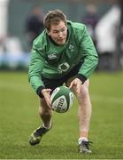 31 January 2017; Kieran Marmion of Ireland during squad training at Carton House in Maynooth, Co Kildare. Photo by Brendan Moran/Sportsfile