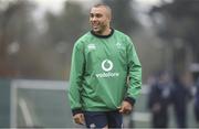 31 January 2017; Simon Zebo of Ireland during squad training at Carton House in Maynooth, Co Kildare. Photo by Brendan Moran/Sportsfile