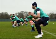 31 January 2017; Stuart McCloskey of Ireland during squad training at Carton House in Maynooth, Co Kildare. Photo by Seb Daly/Sportsfile