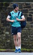 31 January 2017; Robbie Henshaw of Ireland arrives prior to squad training at Carton House in Maynooth, Co Kildare. Photo by Seb Daly/Sportsfile