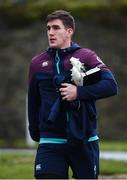 31 January 2017; Ian Keatley of Ireland arrives prior to squad training at Carton House in Maynooth, Co Kildare. Photo by Seb Daly/Sportsfile