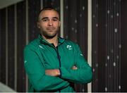 31 January 2017; Simon Zebo of Ireland poses for portrait following a press conference at Carton House in Maynooth, Co Kildare. Photo by Seb Daly/Sportsfile