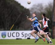 31 January 2017; Barry O'Sullivan of University College Dublin in action against Kevin McBrearty of Institute of Technology Sligo during the Independent.ie HE GAA Sigerson Cup Round 1 match between University College Dublin and Institute of Technology Sligo at UCD in Belfield, Dublin. Photo by Sam Barnes/Sportsfile