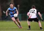 31 January 2017; Conor Mullally of University College Dublin in action against Jamie Brennan of Institute of Technology Sligo during the Independent.ie HE GAA Sigerson Cup Round 1 match between University College Dublin and Institute of Technology Sligo at UCD in Belfield, Dublin. Photo by Sam Barnes/Sportsfile
