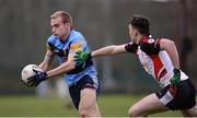 31 January 2017; Sean O'Dea of University College Dublin in action against Dean McGovern of Institute of Technology Sligo during the Independent.ie HE GAA Sigerson Cup Round 1 match between University College Dublin and Institute of Technology Sligo at UCD in Belfield, Dublin. Photo by Sam Barnes/Sportsfile