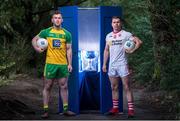 1 February 2017; Patrick McBrearty of Donegal, left, and Darren McCurry of Tyrone in attendance at the Allianz Football League Belfast launch at Malone House in Belfast. Photo by Seb Daly/Sportsfile