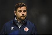 31 January 2017; St Patrick's Athletic assistant manager Ger O'Brien during the Leinster Senior Cup fourth round match between Bray and St Patrick's Athletic at the Carlisle Grounds in Bray. Photo by David Fitzgerald/Sportsfile