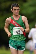 26 June 2011; Cian McMenanam, From Westport AC, Ireland, in action during the Men's 20k race at the 18th Dublin International Grand Prix of Race Walking. Furze Road, Phoenix Park, Co. Dublin. Picture credit: Pat Murphy / SPORTSFILE