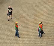 26 June 2011; Carlow supporters take a photo of each other on their arrival at Croke Park for the Leinster GAA Senior Football Championship Semi-Finals. Croke Park, Dublin. Picture credit: Brendan Moran / SPORTSFILE
