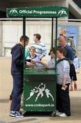 26 June 2011; A general view of programme sellers at the Leinster GAA Senior Football Championship Semi-Finals. Croke Park, Dublin. Picture credit: Brendan Moran / SPORTSFILE