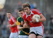 29 June 2011; Martin Breen, Louth, in action against William McGrath, Meath. Leinster GAA Football Minor Championship, Semi-Final, Meath v Louth, Pairc Tailteann, Navan, Co. Meath. Picture credit: Barry Cregg / SPORTSFILE