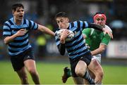 3 February 2017; James Branagan of Castleknock College in action against Eóin Buggy of Gonzaga College during the Bank of Ireland Leinster Schools Senior Cup Round 1 match between Gonzaga College and Castleknock College at Donnybrook Stadium in Donnybrook, Dublin. Photo by Matt Browne/Sportsfile