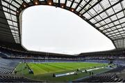 4 February 2017; A general view of BT Murrayfield Stadium prior to the RBS Six Nations Rugby Championship match between Scotland and Ireland at BT Murrayfield Stadium in Edinburgh, Scotland. Photo by Brendan Moran/Sportsfile
