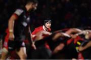 3 February 2017; Tyler Bleyendaal of Munster during the Guinness PRO12 Round 13 match between Edinburgh and Munster at Myreside in Edinburgh, Scotland. Photo by Ramsey Cardy/Sportsfile