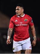 3 February 2017; Francis Saili of Munster during the Guinness PRO12 Round 13 match between Edinburgh and Munster at Myreside in Edinburgh, Scotland. Photo by Ramsey Cardy/Sportsfile