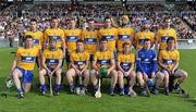 2 July 2011; The Clare team. GAA Hurling All-Ireland Senior Championship, Phase 2, Galway v Clare, Pearse Stadium, Galway. Picture credit: Barry Cregg / SPORTSFILE