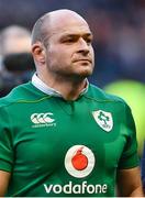 4 February 2017; Ireland captain Rory Best following his side's defeat in the RBS Six Nations Rugby Championship match between Scotland and Ireland at BT Murrayfield Stadium in Edinburgh, Scotland. Photo by Ramsey Cardy/Sportsfile