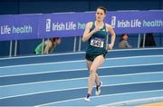 5 February 2017; Cíara Mageean of UCD AC, Co Dublin, on her way to winning the senior women's 800m during the Irish Life Health AAI Indoor Games at Sport Ireland National Indoor Arena in Abbotstown, Dublin. Photo by Sam Barnes/Sportsfile
