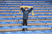 5 February 2017; Six year old Tipperary supporter Ciaran Gantley from Cappawhite, Co. Tipperary at the Allianz Football League Division 3 Round 1 match between Tipperary and Antrim at Semple Stadium in Thurles, Co. Tipperary. Photo by Matt Browne/Sportsfile