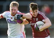 5 February 2017; Johnny Heaney of Galway in action against Ruairi Deane of Cork during the Allianz Football League Division 2 Round 1 match between Galway and Cork at Pearse Stadium in Galway. Photo by David Maher/Sportsfile