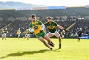5 February 2017; Patrick McBrearty of Donegal in action against Killian Young of Kerry during the Allianz Football League Division 1 Round 1 match between Donegal and Kerry at O'Donnell Park in Letterkenny, Co Donegal. Photo by Stephen McCarthy/Sportsfile