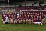 5 February 2017; The Galway squad before the Lidl Ladies Football National League Round 2 match between Galway and Donegal at Tuam Stadium in Galway. Photo by Diarmuid Greene/Sportsfile