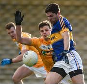 5 February 2017; Philip Austin of Tipperary in action against Conor Hamill of Antrim during the Allianz Football League Division 3 Round 1 match between Tipperary and Antrim at Semple Stadium in Thurles, Co. Tipperary. Photo by Matt Browne/Sportsfile