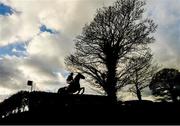 5 February 2017; A general view during the P.P Hogan Memorial Cross Country Steeplechase at Punchestown Racecourse in Naas, Co. Kildare. Photo by Ramsey Cardy/Sportsfile