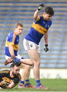 5 February 2017; Michael Quinlivan of Tipperary celebrates after scoring the first goal against Antrim during the Allianz Football League Division 3 Round 1 match between Tipperary and Antrim at Semple Stadium in Thurles, Co. Tipperary. Photo by Matt Browne/Sportsfile