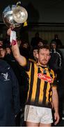 5 February 2017; Richie Hogan of Kilkenny lifts the Walsh Cup following his side's victory during the Bord na Mona Walsh Cup Final match between Kilkenny and Galway at Nowlan Park in Kilkenny. Photo by Seb Daly/Sportsfile