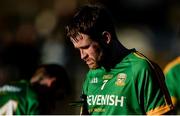 5 February 2017; Alan Forde of Meath dejected after the Allianz Football League Division 2 Round 1 match between Meath and Kildare at Páirc Táilteann in Navan, Co. Meath. Photo by Piaras Ó Mídheach/Sportsfile