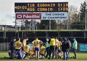5 February 2017; The Roscommon squad after the Allianz Football League Division 1 Round 1 match between Tyrone and Roscommon at Healy Park in Omagh, Co. Tyrone. Photo by Oliver McVeigh/Sportsfile
