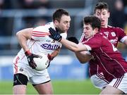5 February 2017; Paul Kerrigan of Cork in action against Luke Burke of Galway during the Allianz Football League Division 2 Round 1 match between Galway and Cork at Pearse Stadium in Galway. Photo by David Maher/Sportsfile