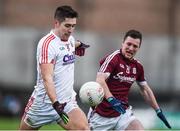 5 February 2017; Conor Dorman of Cork in action against Danny Cummins of Galway during the Allianz Football League Division 2 Round 1 match between Galway and Cork at Pearse Stadium in Galway. Photo by David Maher/Sportsfile