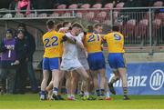5 February 2017; Roscommon and Tyrone players in dispute during the Allianz Football League Division 1 Round 1 match between Tyrone and Roscommon at Healy Park in Omagh, Co. Tyrone. Photo by Oliver McVeigh/Sportsfile