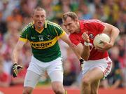3 July 2011; Alan O'Connor, Cork, in action against Kieran Donaghy, Kerry. Munster GAA Football Senior Championship Final, Kerry v Cork, Fitzgerald Stadium, Killarney, Co. Kerry. Picture credit: Stephen McCarthy / SPORTSFILE