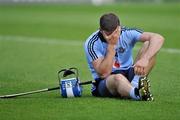 3 July 2011; A  dejected Conal Keaney, Dublin, at the end of the game. Leinster GAA Hurling Senior Championship Final, Kilkenny v Dublin, Croke Park, Dublin. Picture credit: David Maher / SPORTSFILE
