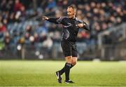 4 February 2017; Referee Conor Lane during the Allianz Football League Division 1 Round 1 match between Mayo and Monaghan at Elverys MacHale Park in Castlebar, Co Mayo. Photo by Stephen McCarthy/Sportsfile