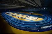 5 February 2017; A general view of the National indoor arena after the Irish Life Health AAI Indoor Games at Sport Ireland National Indoor Arena in Abbotstown, Dublin. Photo by Eóin Noonan/Sportsfile