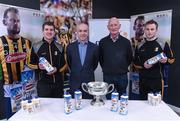 6 February 2017; Brian Phelan, second left, CEO Glanbia Nutritionals with Kilkenny team manager Brian Cody, second right, goalkeeper Eóin Murphy, left, and team captain Mark Bergin, right, pictured during the launch of Glanbia Launch 2017 Kilkenny GAA Sponsorship at Nowlan Park in Kilkenny. Photo by Matt Browne/Sportsfile