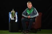 6 February 2017; In attendance at the 2017 Allianz Hurling League Launch in Croke Park is Limerick manager John Kiely. This year, Allianz celebrates 25 years of sponsoring the Allianz Leagues. Visit www.allianz.ie for more information. Photo by Seb Daly/Sportsfile